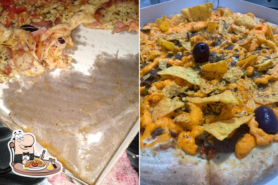 Peça diferentes estilos de pizza