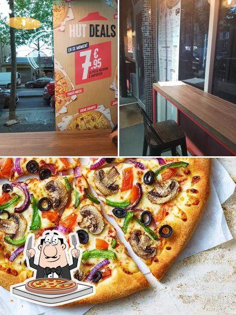 A Pizza Hut, vous pouvez profiter des pizzas