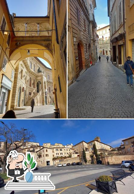 Gli esterni di Locanda San Rocco Fermo