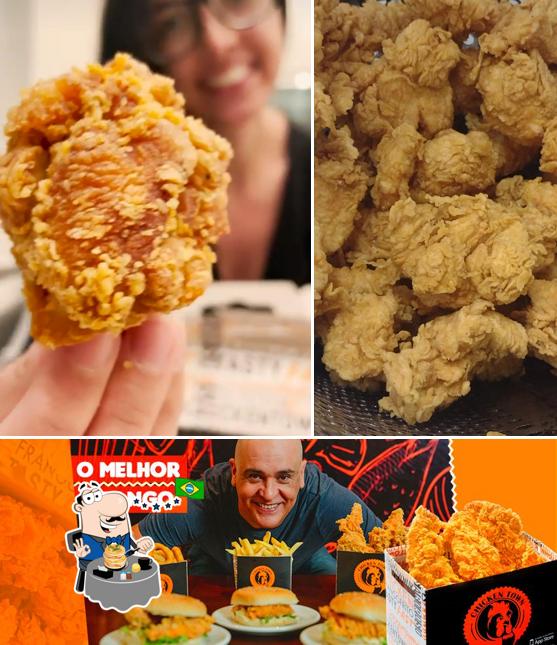 Comida em Chicken World - Frango Frito empanado