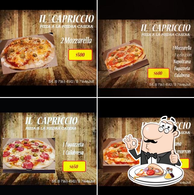 Scegli una pizza a Il Capriccio Pizzeria Rosticceria