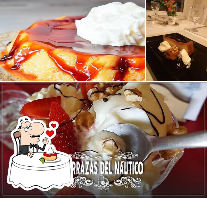 "Restaurante Terrazas Nautico" предлагает широкий выбор десертов