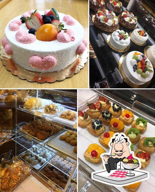 Seoul Bakery provides a number of sweet dishes
