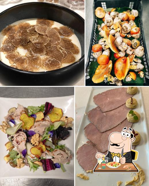 Platti al Ristorante Da Vittorio