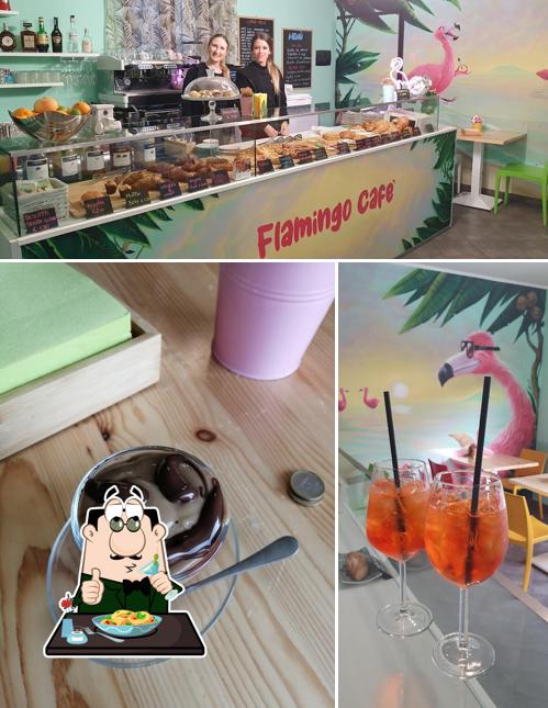 Essen im Flamingo Café