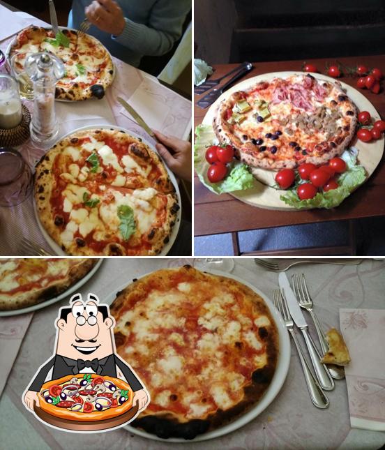 Prenditi tra le molte varianti di pizza