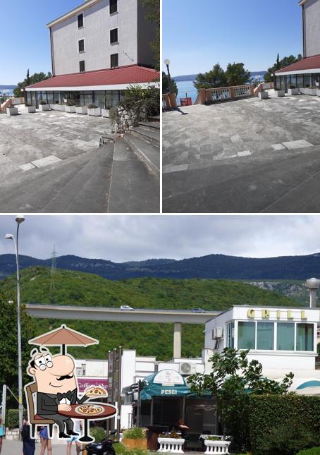 Gli esterni di Grill Tržnica VL. Šaipi Idrizi