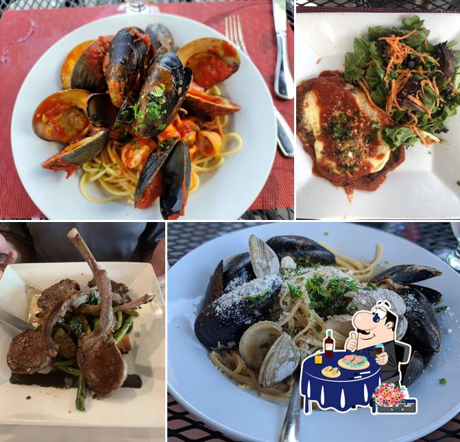 Order seafood at La Piccolina