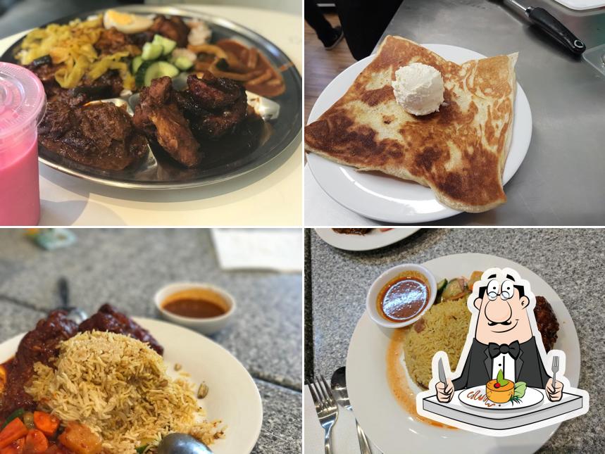 Meals at Malaysian Kampung