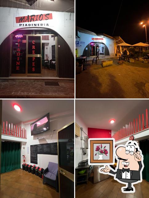 Gli interni di Mario's