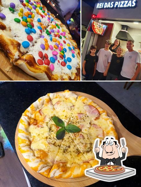 Escolha diversos variedades de pizza