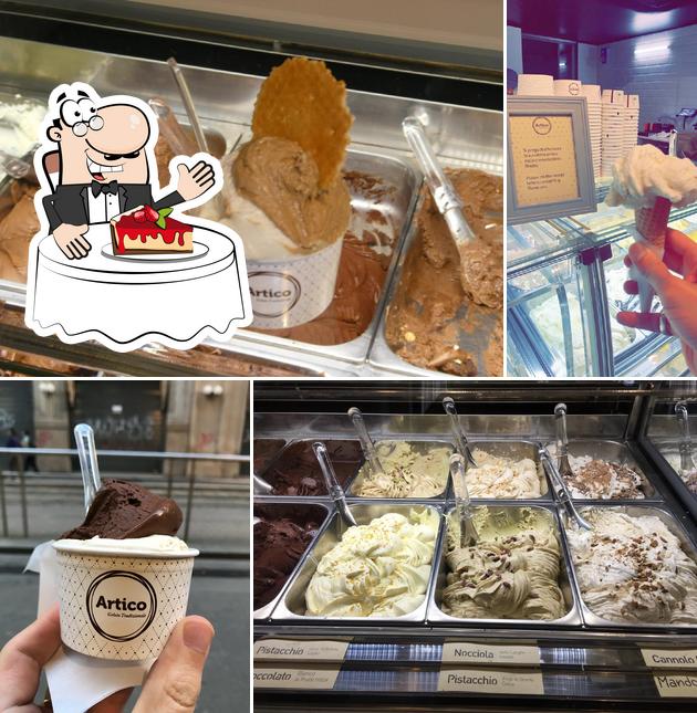 Artico Gelateria - Duomo propone un'ampia varietà di dolci