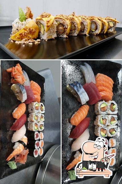 Essayez de nombreuses options de sushi