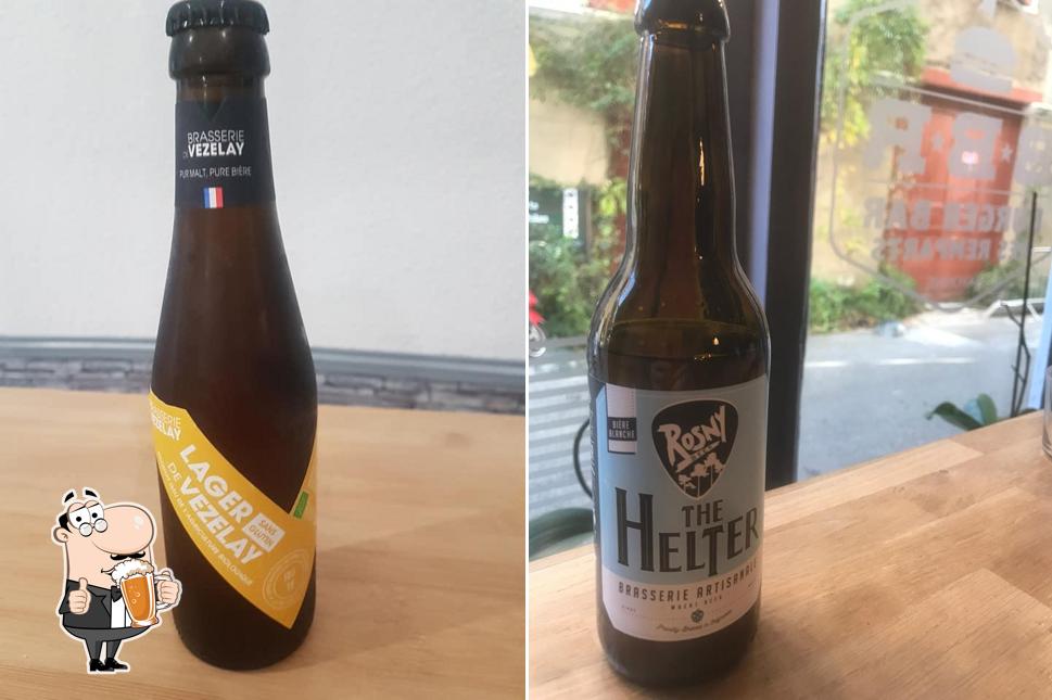 Commandez un verre de bière blonde ou brune