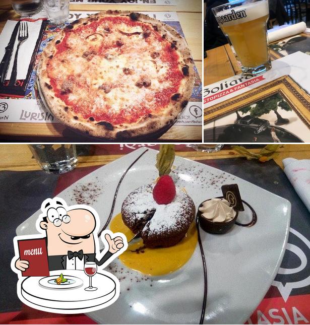 La immagine della cibo e birra di Goliardi Ristopizza