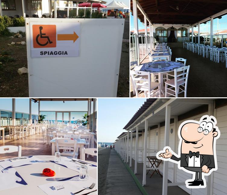 Gli interni di If Beach Isola Fiorita