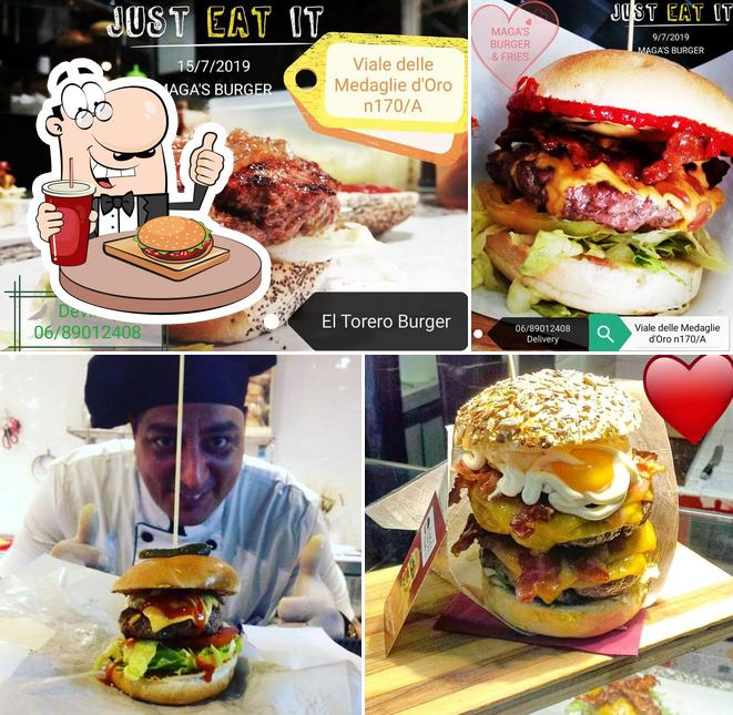 Las hamburguesas de Maga's Burger & Fries gustan a distintos paladares