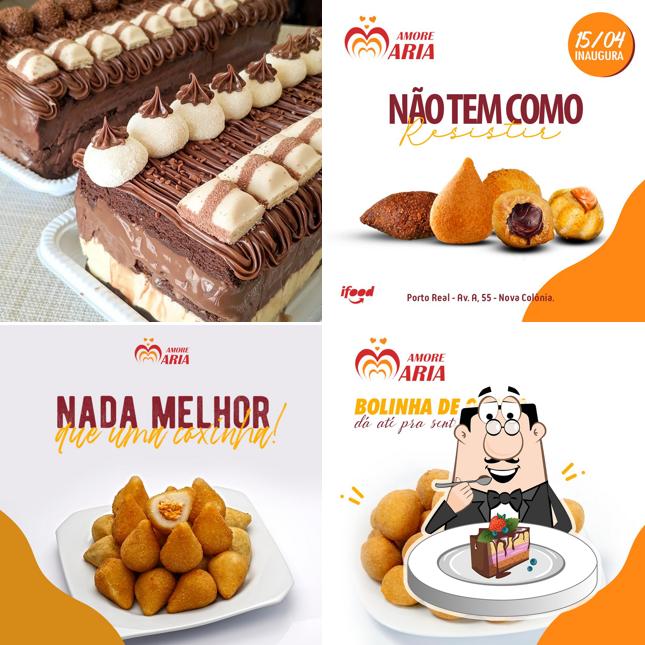 Bolo de chocolate em Amore Maria Porto Real