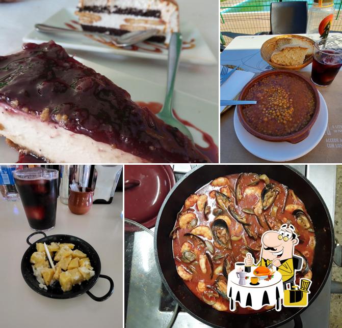 Meals at El Delfin Verde Hostal Restaurante