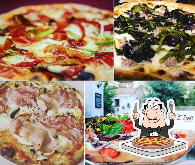 Prueba una pizza en I Santi Pizza & more