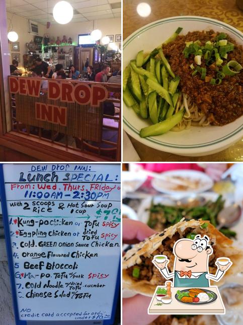 Еда в "Dew Drop Inn"