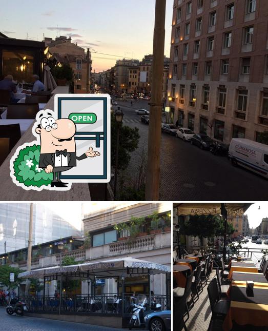 Gli esterni di Terrazza Barberini