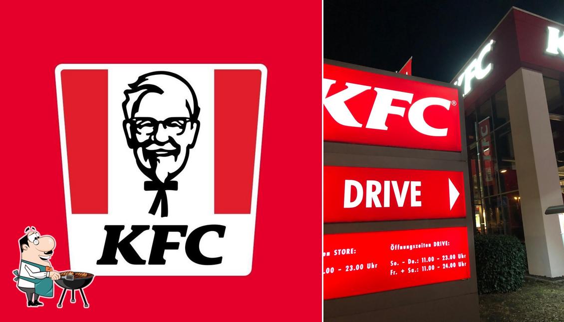 Look at the pic of Kentucky Fried Chicken