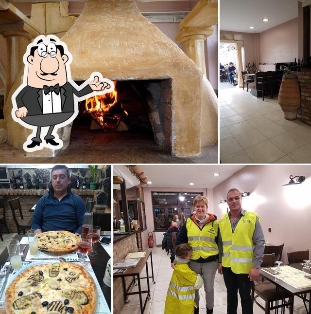 El interior de L'Osteria - Pizzeria et pates à emporter et en livraison0495.389.081