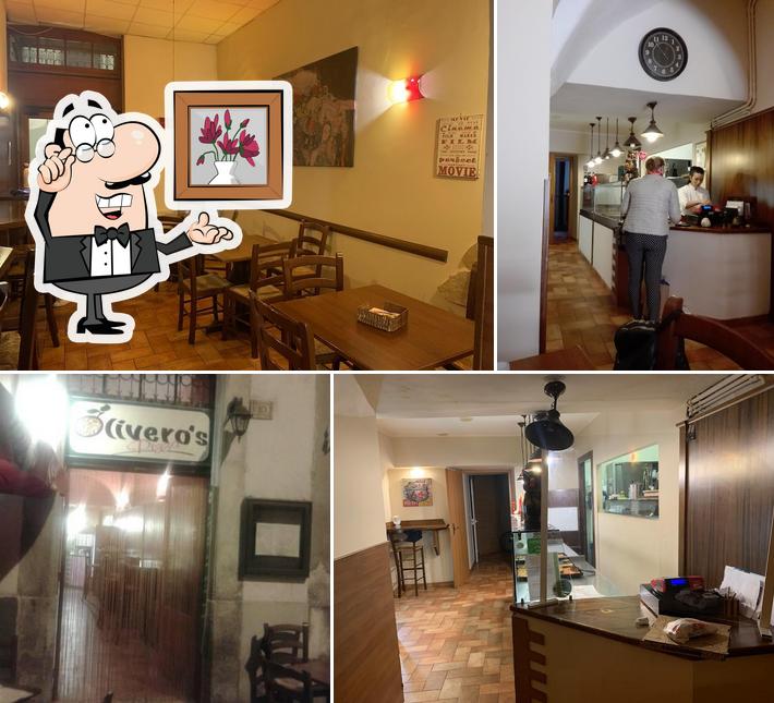 Gli interni di Olivero's Pizza Sulmona