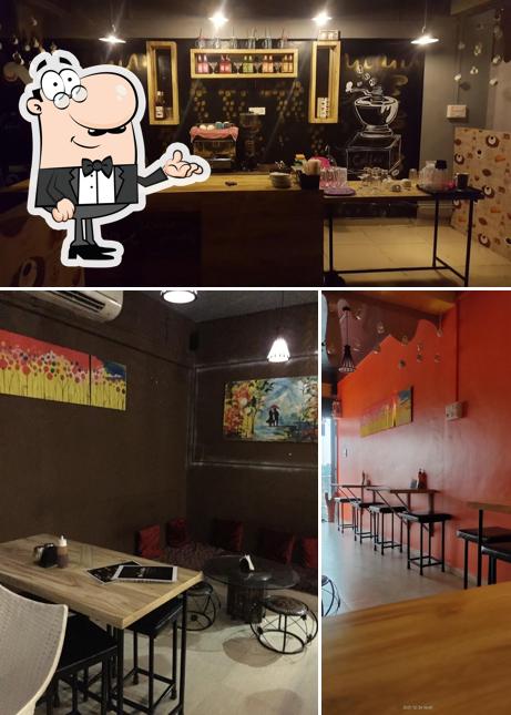 The interior of Mr.Coffee Cafe & Food