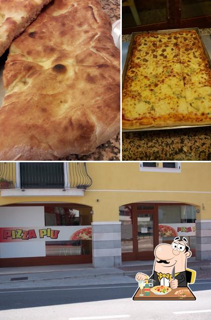 La foto di cibo e interni da Pizzeria Pizza Più