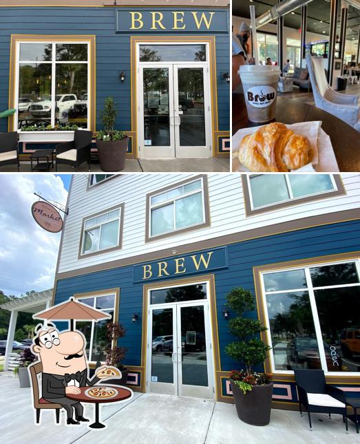 Check out how Brew Coffee, Wine and Craft Beer looks outside