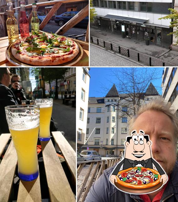 Попробуйте пиццу в "Pub Peräkammari"