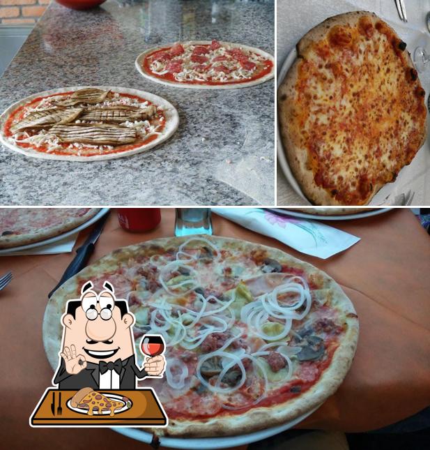 Prenez des pizzas à Ristorante Pizzeria La Cometa Azzurra