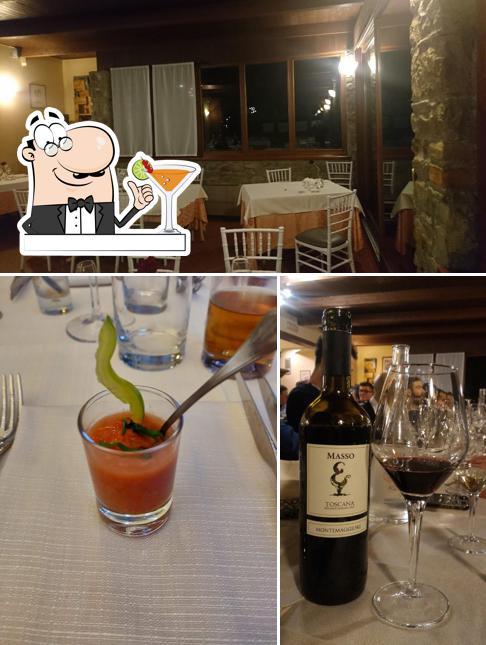 Guarda la immagine che mostra la bevanda e interni di Ristorante Belvedere