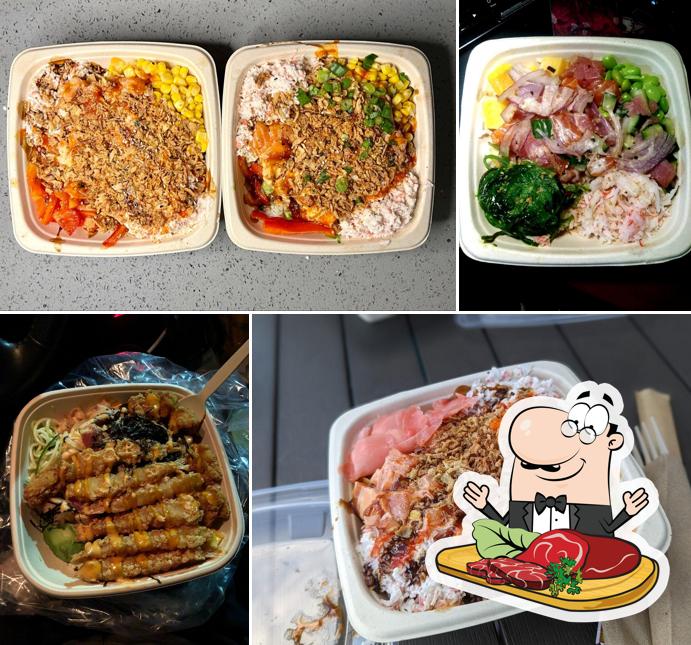 Commandez des plats à base de viande à The Poke Box