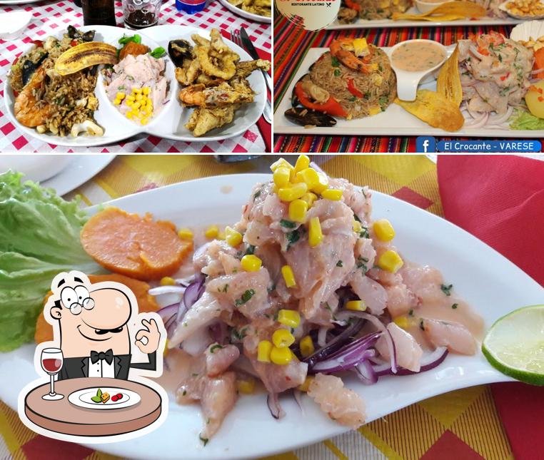 Platti al Ristorante El Crocante