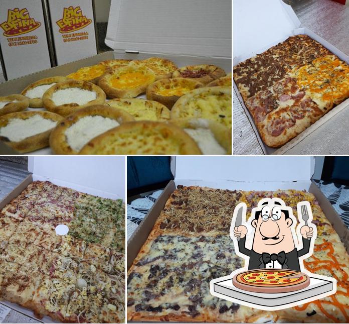 No Big Pizza, você pode degustar pizza