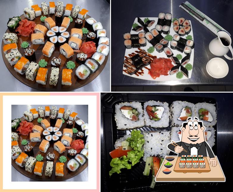 Prenez de nombreuses options de sushi