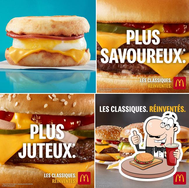 Essayez un hamburger à McDonald's