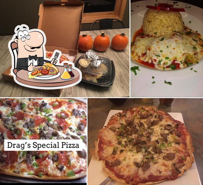 Get pizza at Draganetti's Ristorante