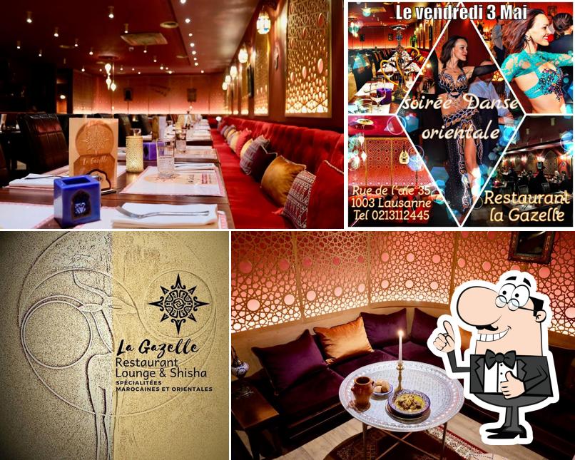 Voici une photo de La Gazelle - Restaurant Marocain à Lausanne - Bar à Chicha