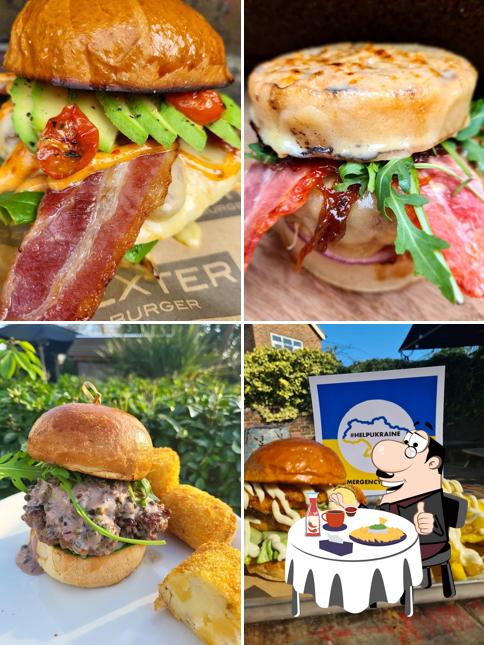 Dexter Burger @ The Pendleton provides a selection of options for burger lovers