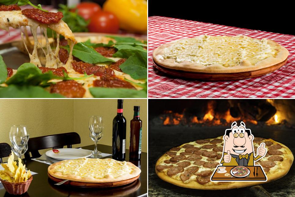 Experimente diferentes tipos de pizza