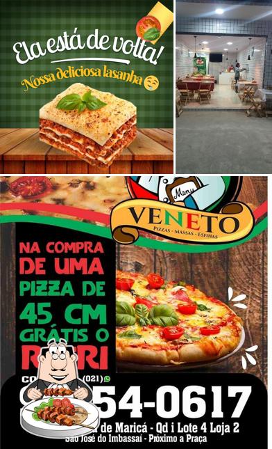 Comida em Veneto Pizzaria