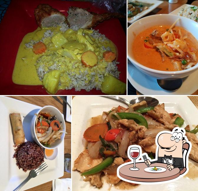 Meals at Yum Thai Bistro