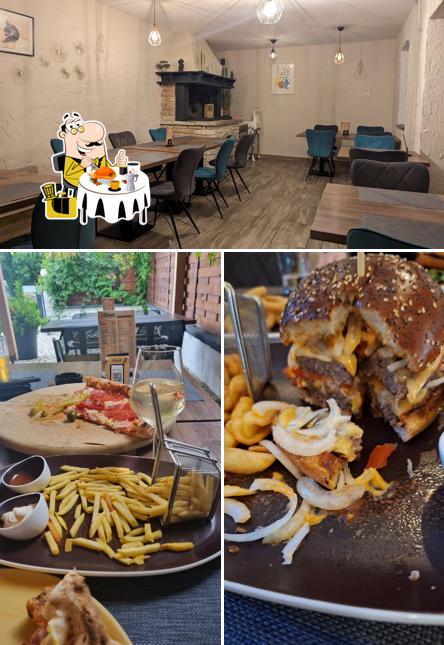 Dai un’occhiata alla immagine che mostra la cibo e interni di Pepper Pizza & Burger