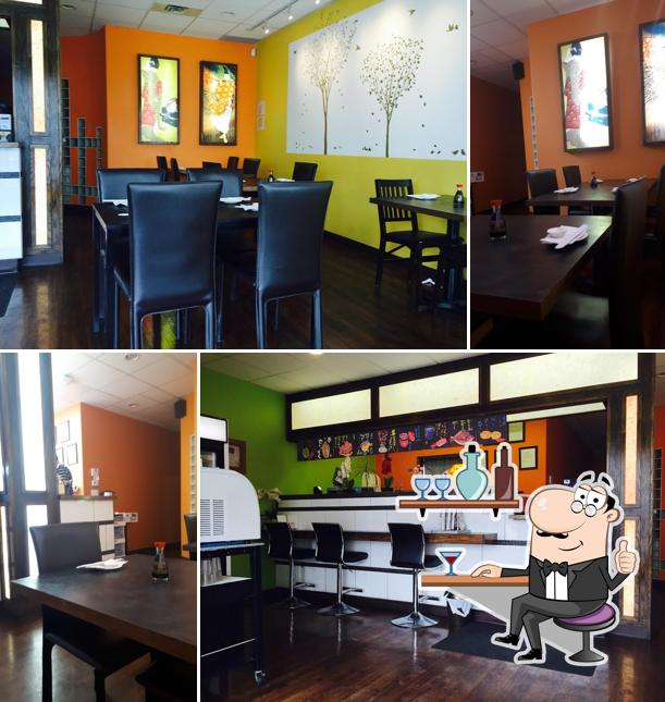 El interior de INGKO SUSHI