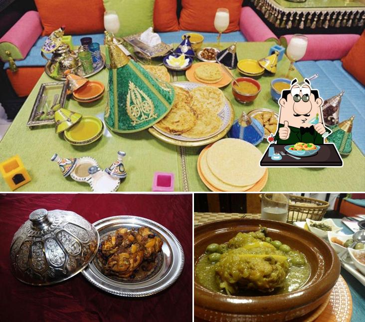 Food at Tagine Morocco