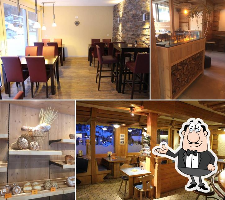 Gli interni di Restaurant La Cabane